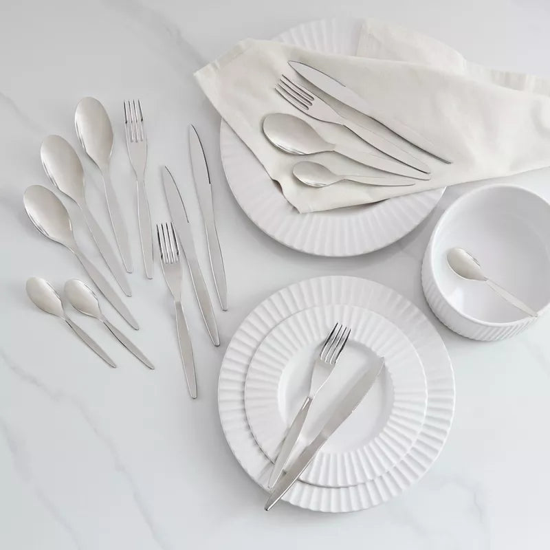 مجموعة أدوات المائدة الفاخرة المكونة من 16 قطعة