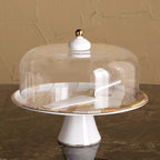 حامل كيك بورسلين من ذا ميناريتس، ​​مقاس 35 سم، مع أداة تقديم