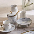 The Lotus Porcelain Sugar pot