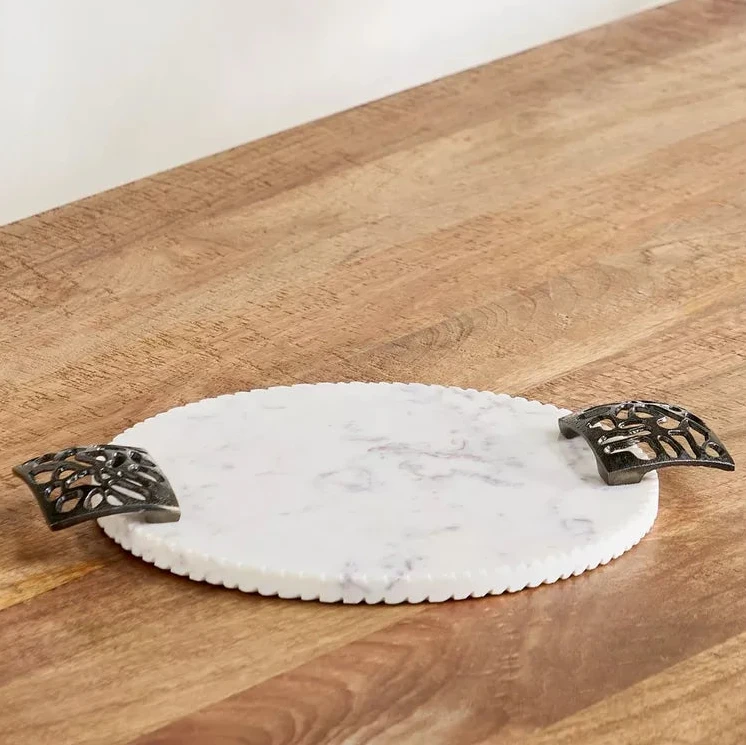 صينية رخامية من ذا ميست مقاس 20×30 سم