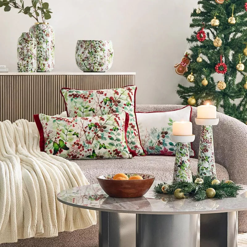 مفرش طاولة بورغندي 90×300 سم