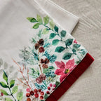 مفرش طاولة بورغندي 90×300 سم