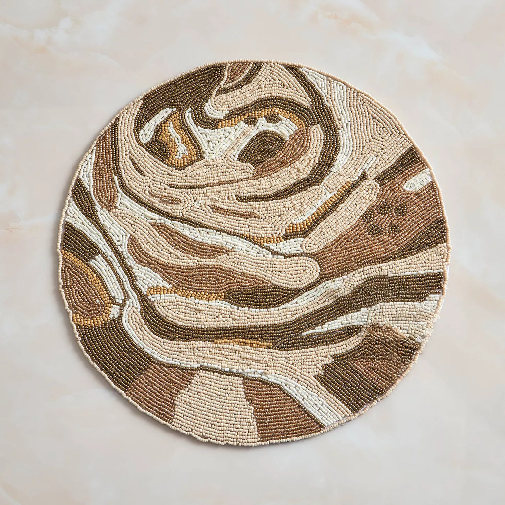 مجموعة مفارش المائدة "ذا بيدد ميراج" مقاس 38 سم من قطعتين