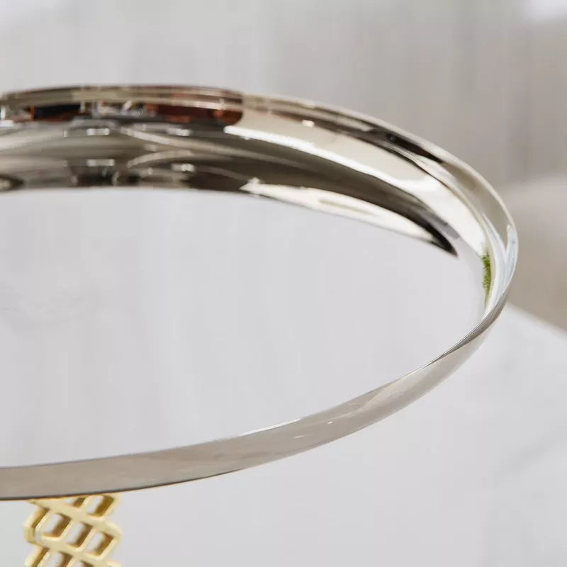 The Elegance Collection Round Serving Platter 32x19 cm