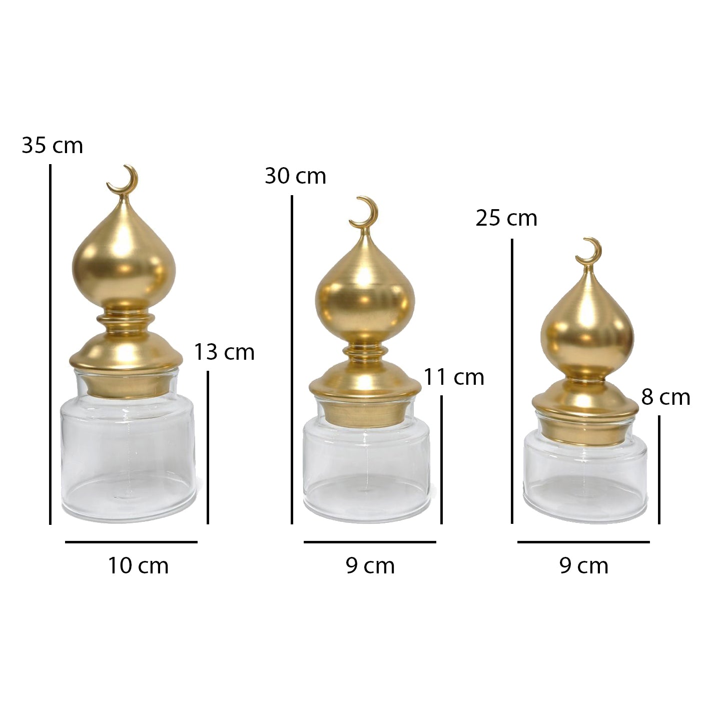 The Golden Dome Jars