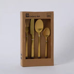 مجموعة أدوات المائدة الفاخرة المكونة من 16 قطعة