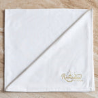 The Ramadan Mubarak Gold Cloth Napkins Set of 4