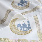 The Helal & Mosque Cloth Napkins Set of 4