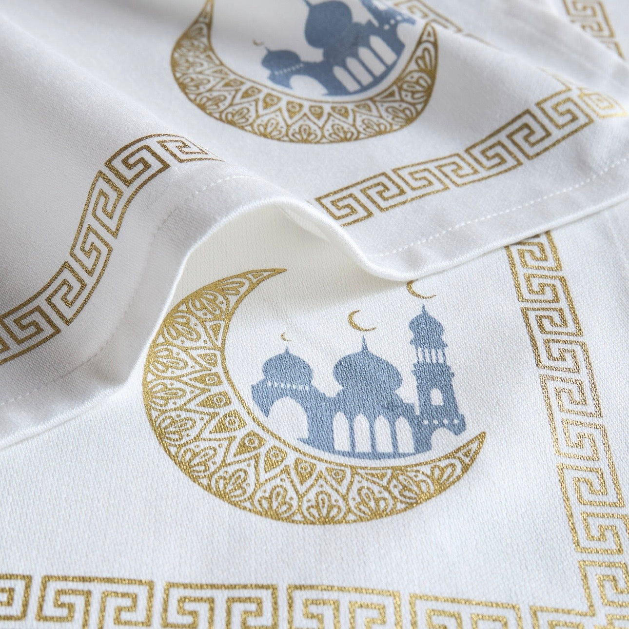 The Helal & Mosque Cloth Napkins Set of 4