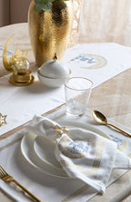 The Helal & Mosque Cloth Napkins Set of 4