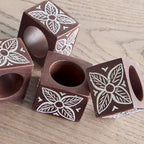 The Acacia Napkin Rings Set of 4