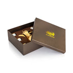 طقم دلة قهوة عربية هامرِد فاكيوم مع 6 أكواب، ذهبي