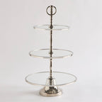 حامل تقديم ستارلايت كوليكشن ثلاثي الطبقات 50×30 سم