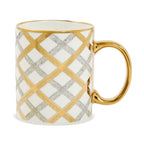 The Diamond Porcelain Mugs Set of 4