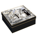 مجموعة أكواب بورسلين الغابة من 4 قطع