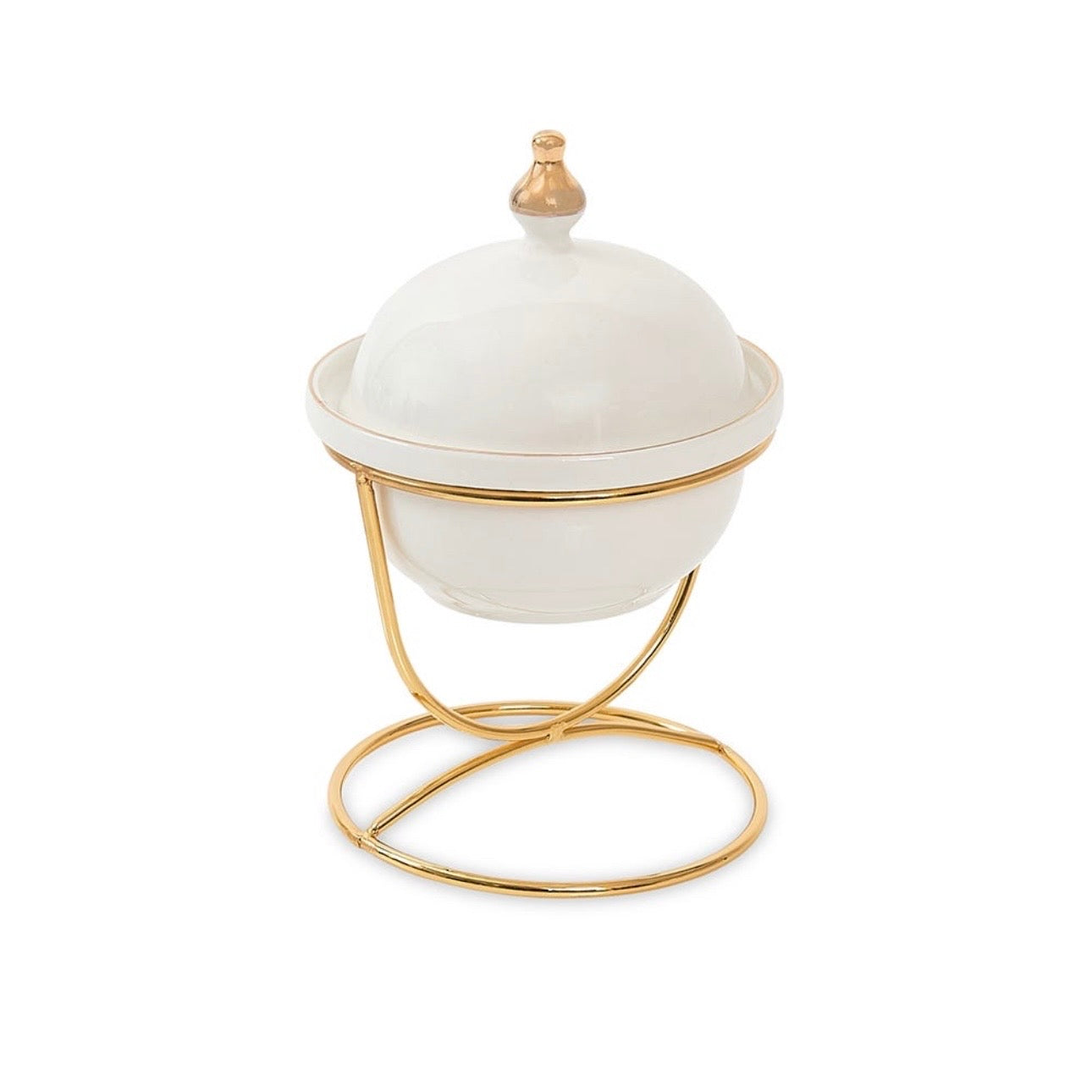 The Lily Tamr Dish With Stand 14 cm