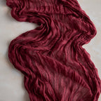 مفرش طاولة بورغندي 90×300 سم