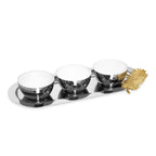 أوعية تقديم آيفي تريو مع صينية