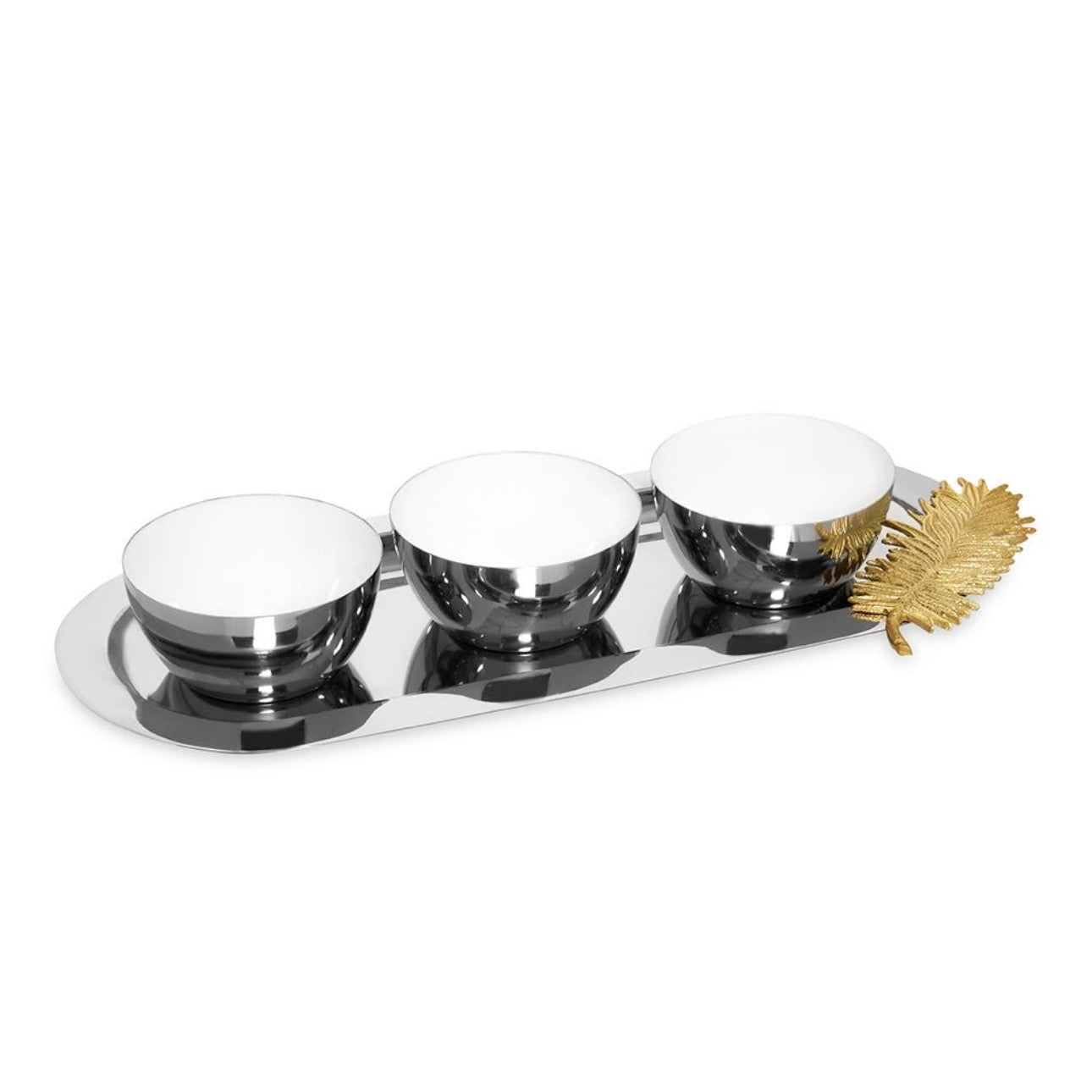 أوعية تقديم آيفي تريو مع صينية