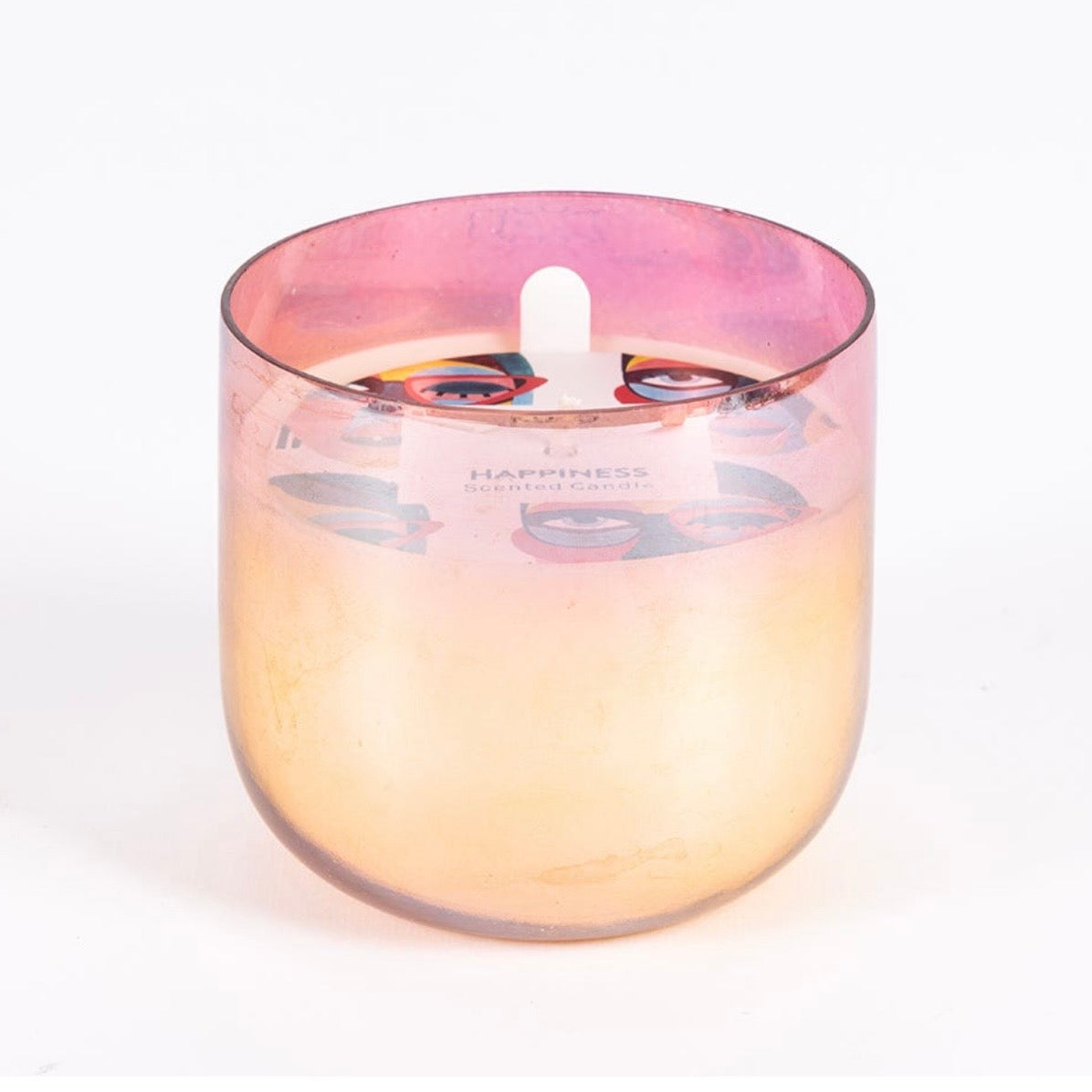 The Happy Glass Scented Candle 9x10 cm