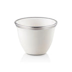 طقم دلة قهوة عربية هامرِد فاكيوم مع 6 أكواب، فضي