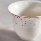 The Polka Porcelain Arabic Coffee Cups set of 6