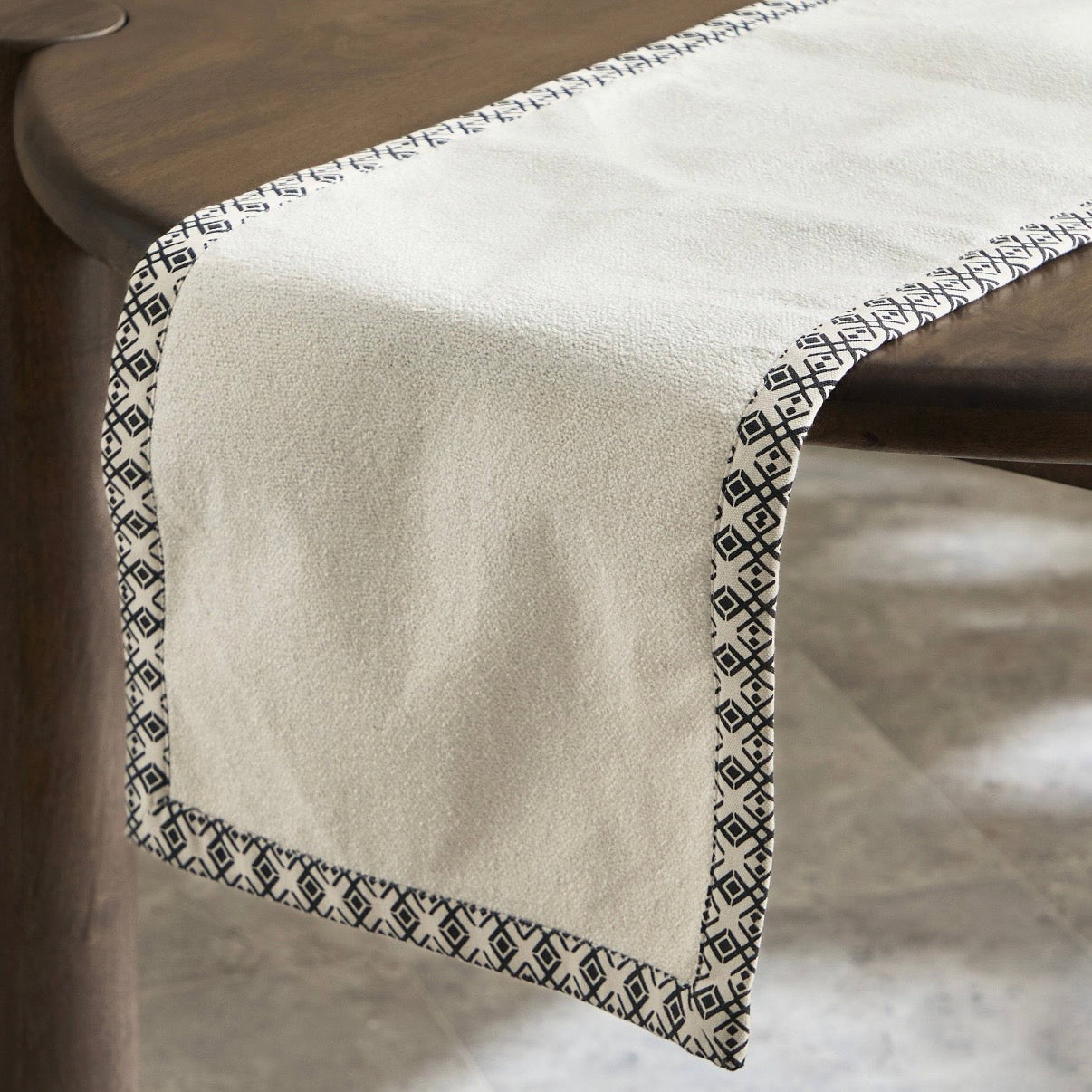 The Noir Stitches Table Runner