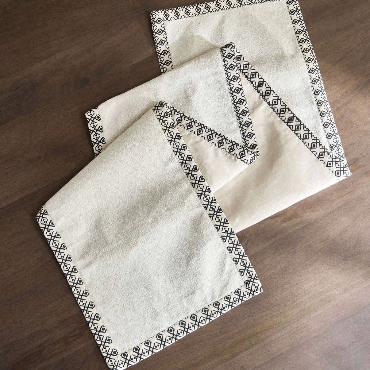 The Noir Stitches Table Runner