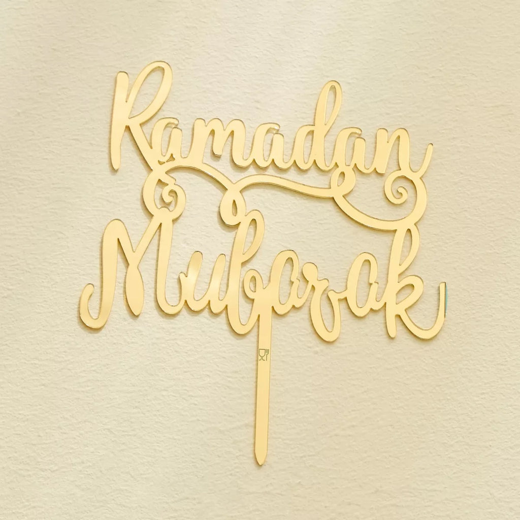 The Ramadan Mubarak Acrylic Decor