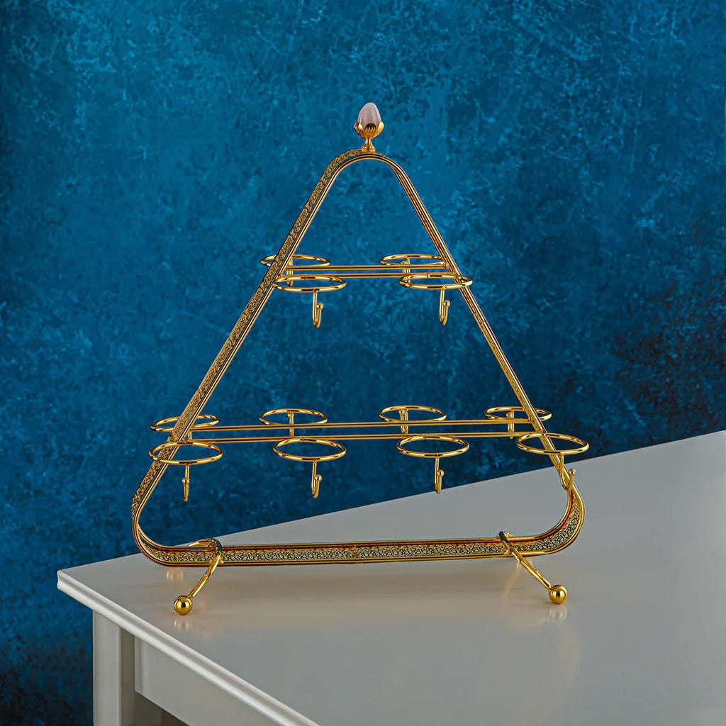 The Regal 12-24 Cup Holder in Gold