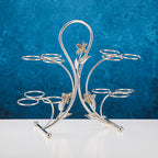 حامل أكواب ريجال 12 باللون الفضي