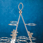 حامل أكواب ريجال 12 باللون الفضي