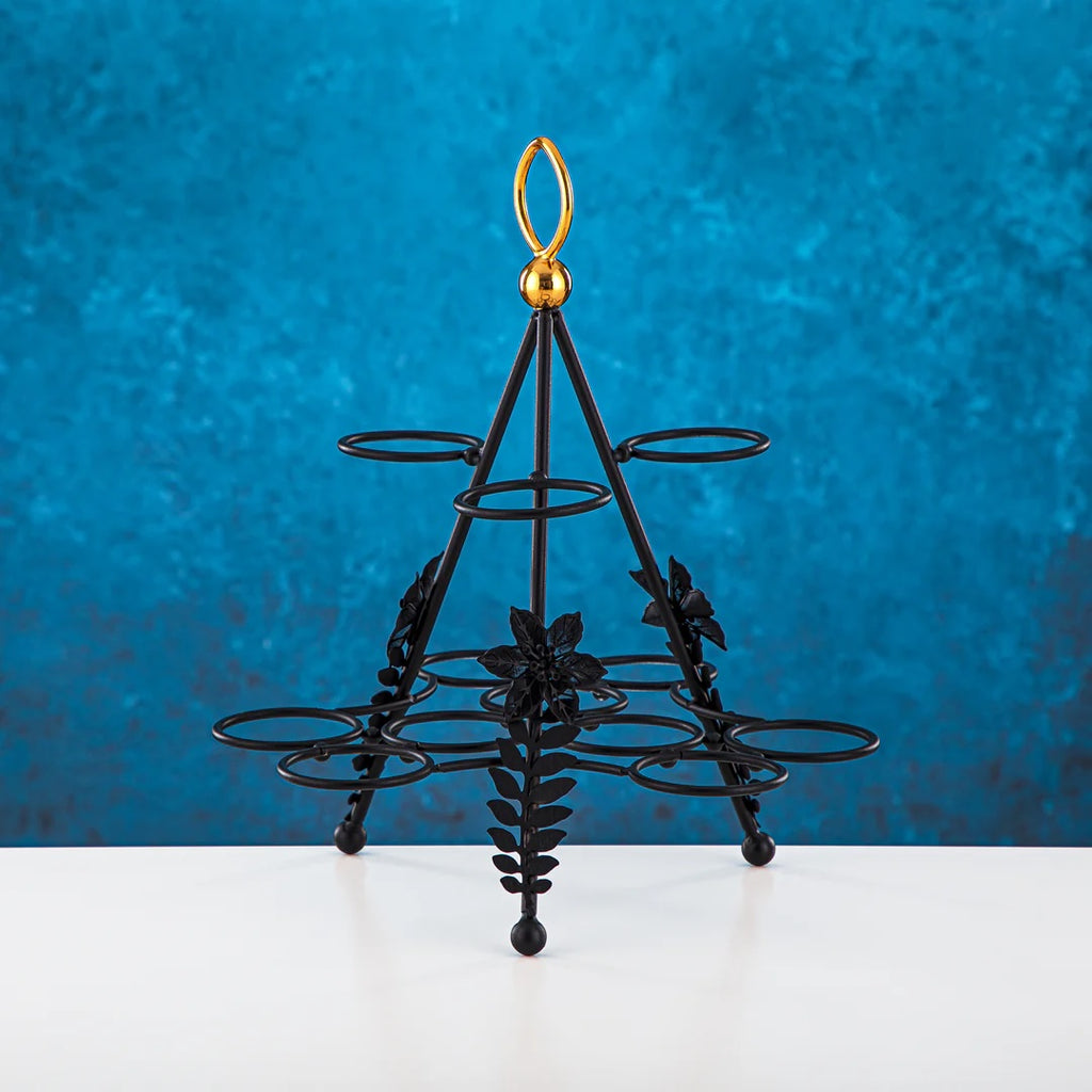 The Regal 12 Cup Holder in Black