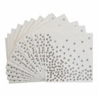The Polka Silver Paper Napkins