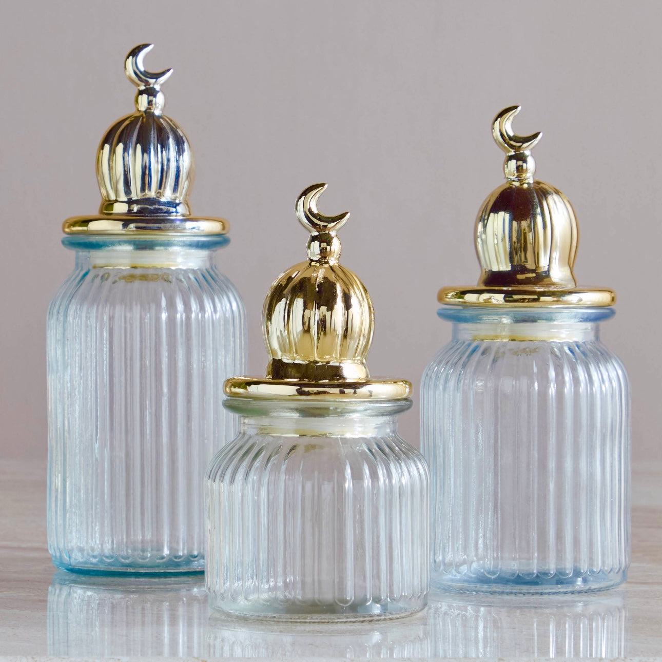 The Luna Collection Set of 3 Jars