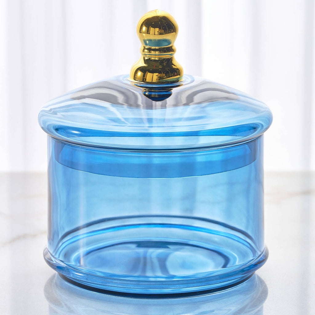 جرة السماء باللون الأزرق 16 × 13 سم