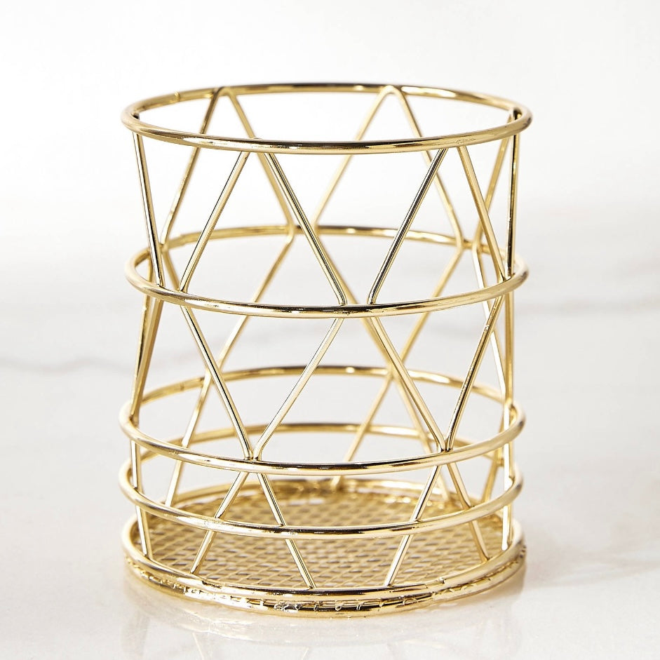 حامل أدوات المائدة Geo Gold (يُباع بدون أدوات المائدة)