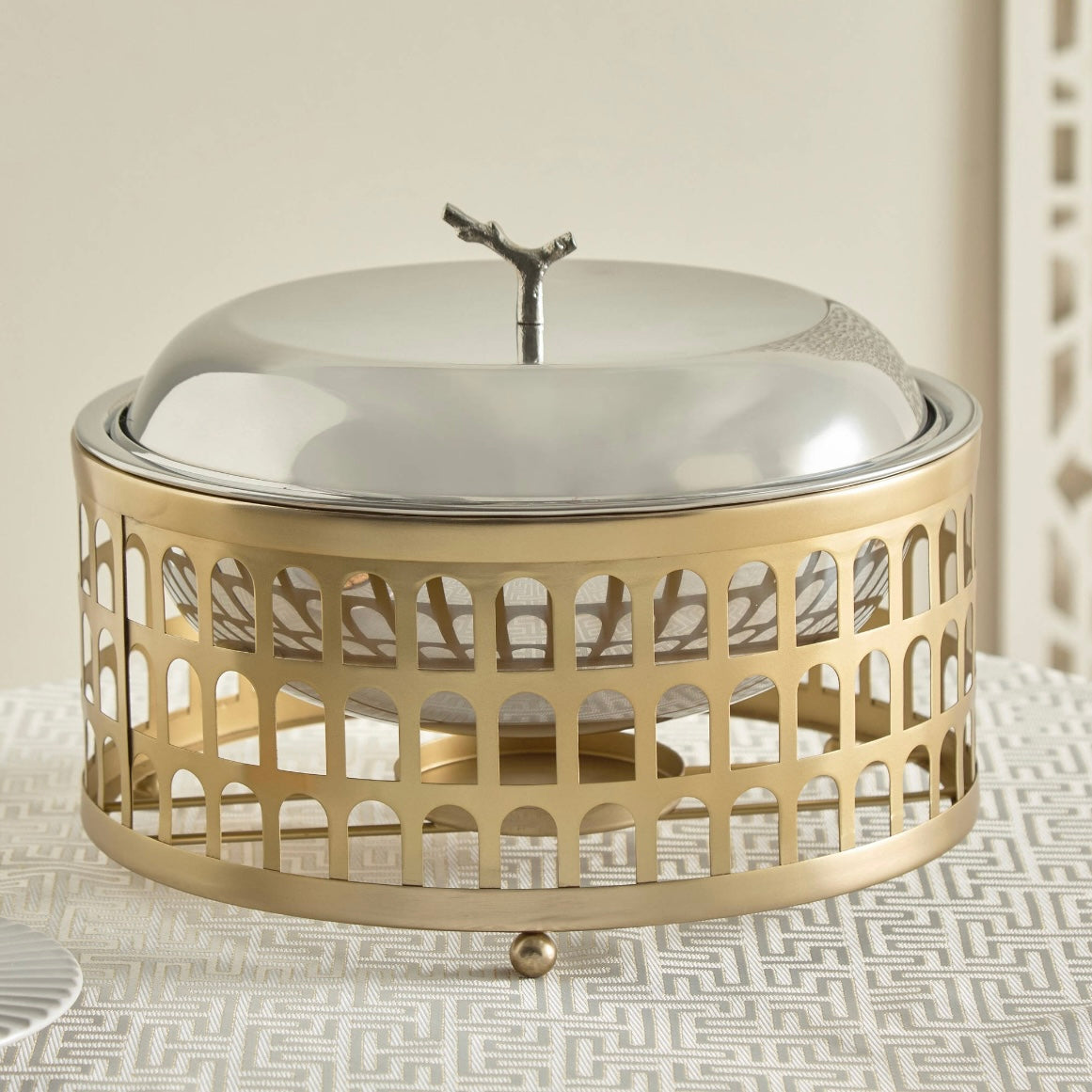 طبق تسخين أرابيسك سعة 5 لتر