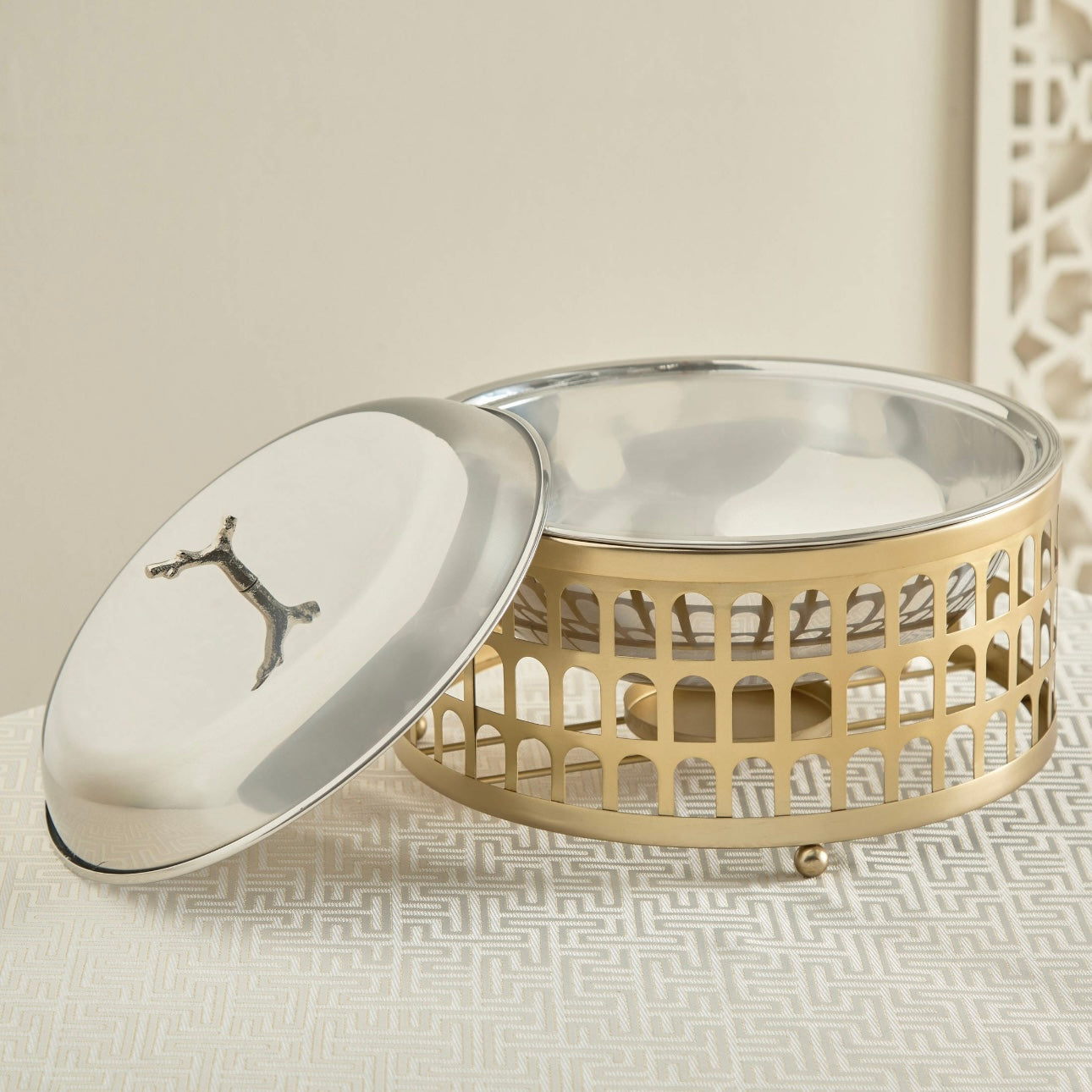 طبق تسخين أرابيسك سعة 5 لتر