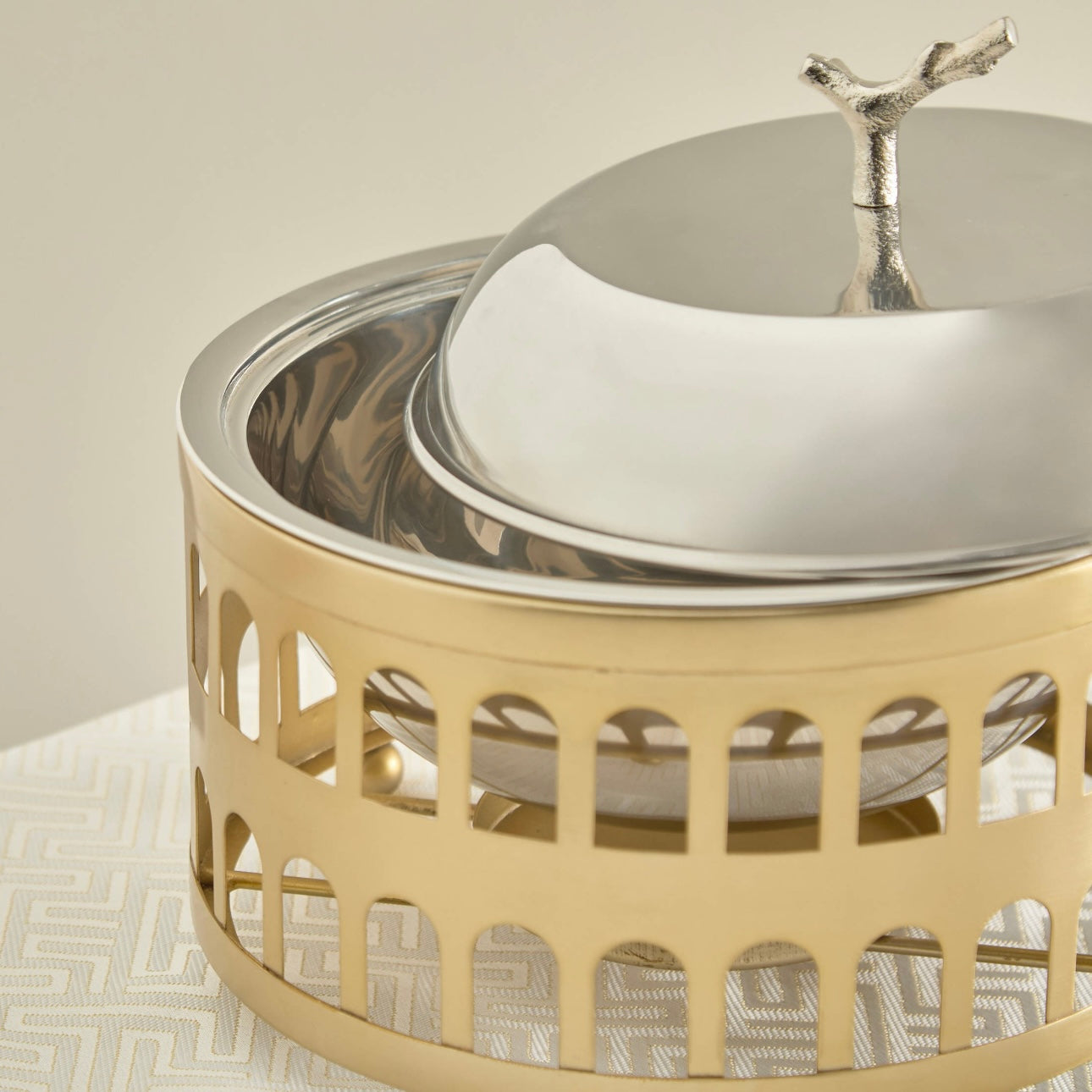 طبق تسخين أرابيسك سعة 5 لتر