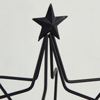 حامل شموع معدني من ذا ستار، مقاس 24 سم