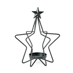 حامل شموع معدني من ذا ستار، مقاس 24 سم