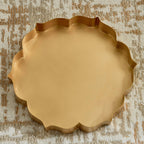 صينية اللوتس باللون الذهبي 30 سم