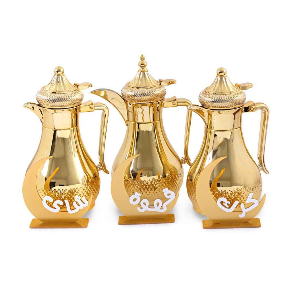 اسم مشروب لونا باللون الذهبي