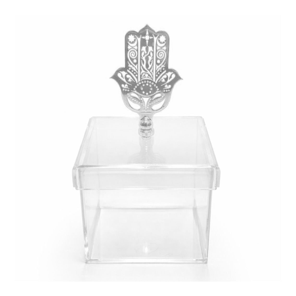The Kaf Acrylic Box in Silver