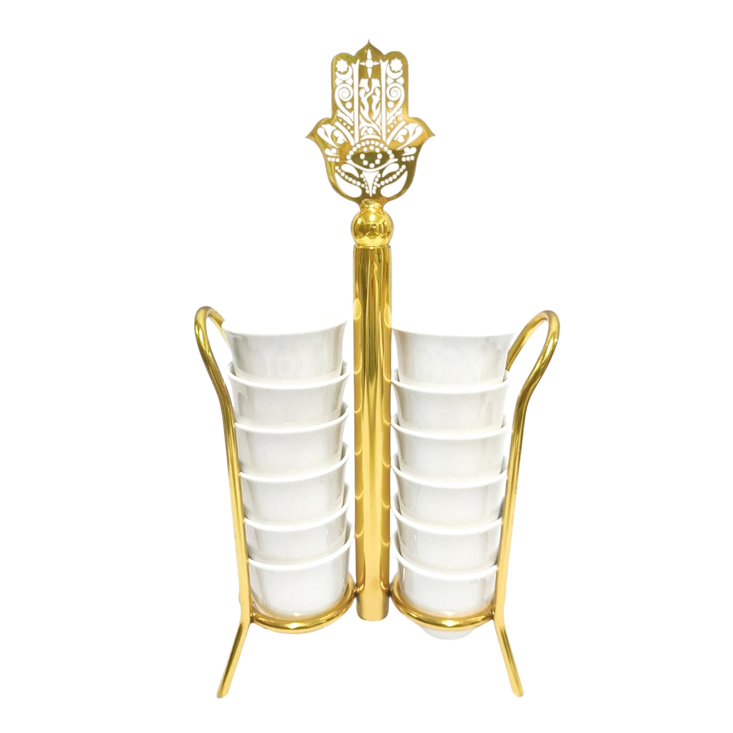 The Kaf Cup Holder in Gold (Cups Sold Separately)