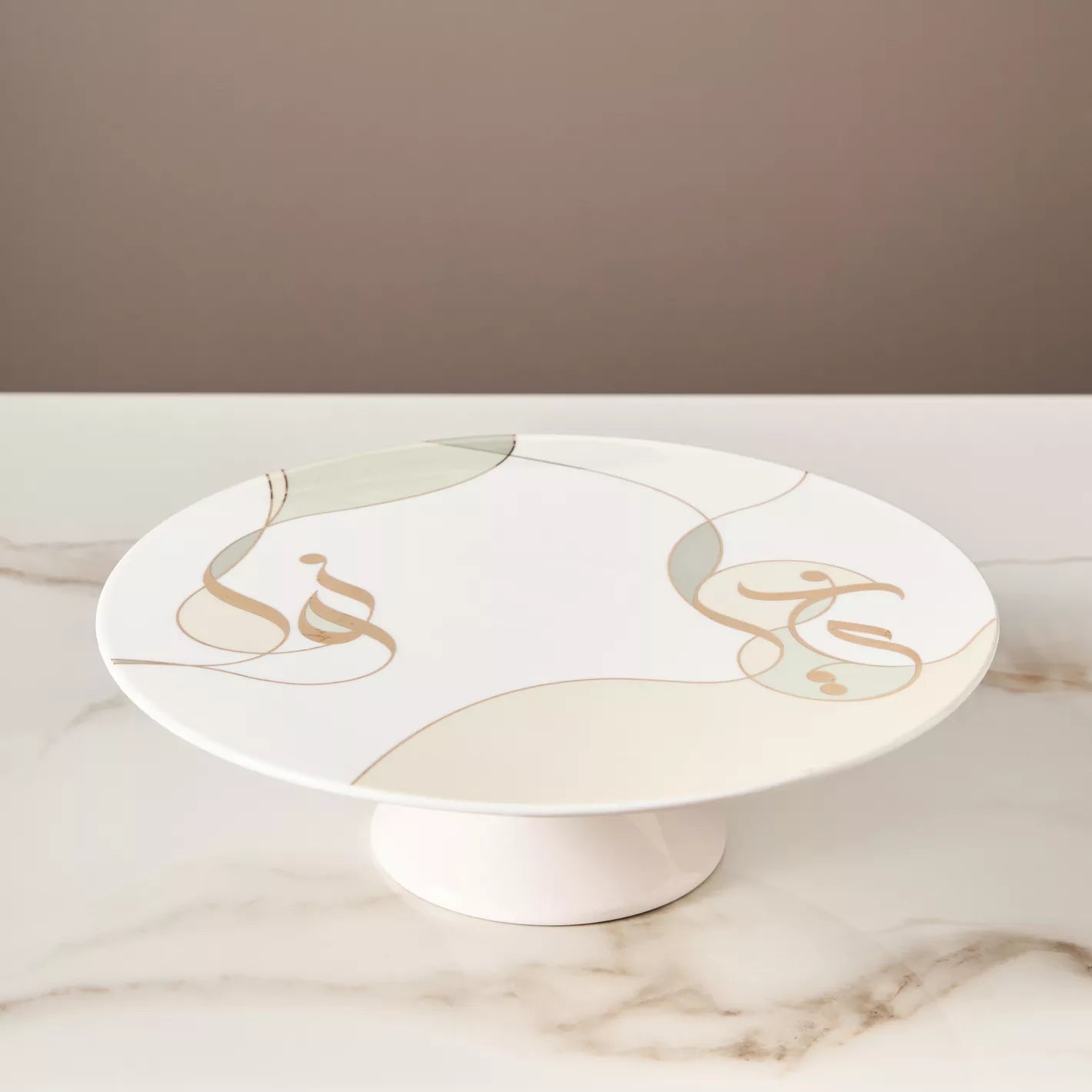 حامل تقديم بورسلين نور 33 سم