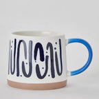 مجموعة أكواب جيو بورسلين مكونة من 4 قطع