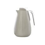 قارورة مفرغة من الهواء من ذا جريس، سعة 1 لتر، بلاستيك وزجاج، رمادي وفضي