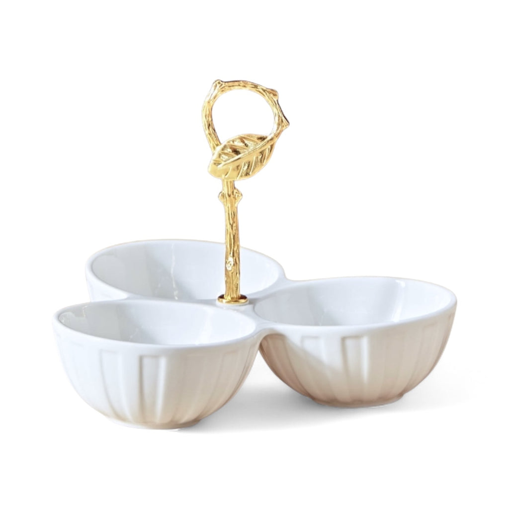 The Leaf Trio Serving bowls 23x23x15 cm